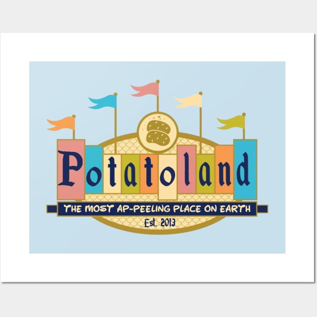 Potatoland Wall Art by ThisIsFloriduhMan